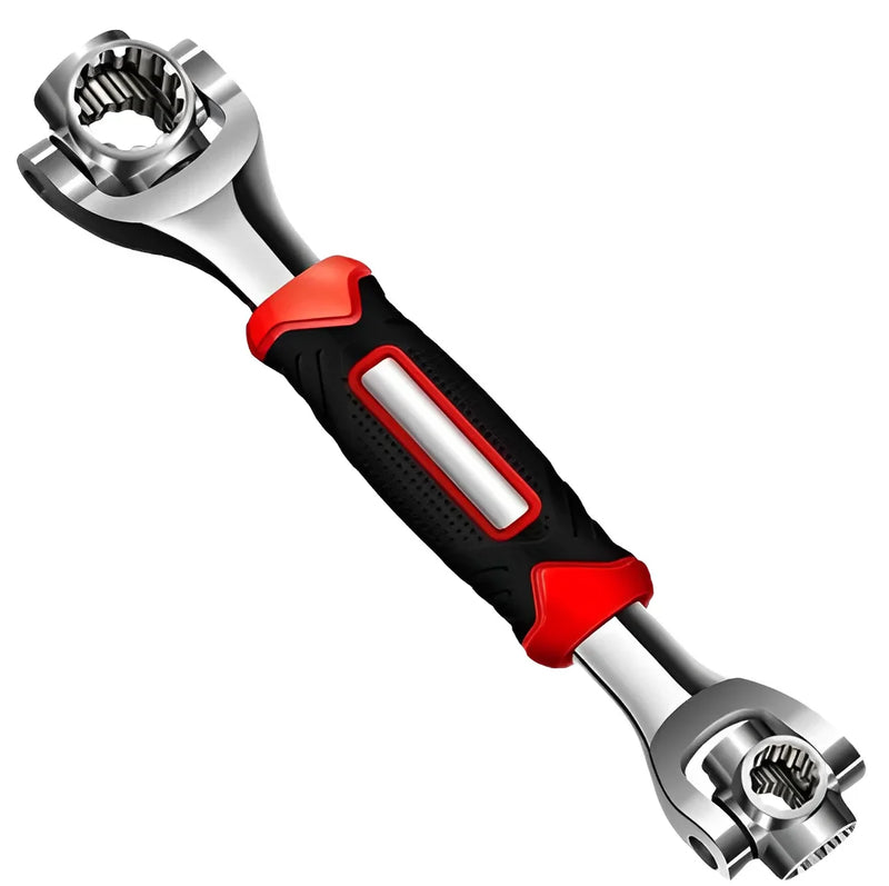 PowerTool Pro — Chave Multifuncional 48 em 1 com Rotação 360°!  Soquete universal.