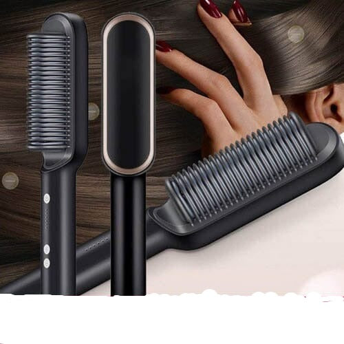 Escova Alisadora de Cabelos Bivolt 5 em 1 MultiGlam Chapinhas Direct Ofertas 